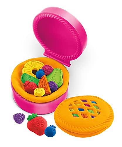 Cra-Z-Art Softee Dough Scented Fruit Frenzy Playset, Modeling Dough Play Toy for Kids Ages 3 and up