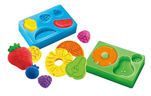 Cra-Z-Art Softee Dough Scented Fruit Frenzy Playset, Modeling Dough Play Toy for Kids Ages 3 and up