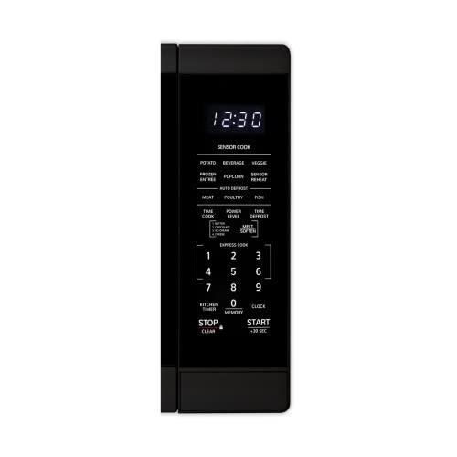 SHARP ZSMC1461HB Oven with Removable 12.4" Carousel Turntable, Cubic Feet, 1100 Watt Countertop Microwave, 1.4 CuFt, Black