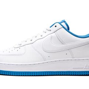 Nike Mens Air Force 1 '07 DR9867 101 White/Light Photo Blue - Size 8.5