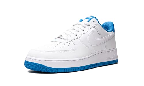 Nike Mens Air Force 1 '07 DR9867 101 White/Light Photo Blue - Size 8.5