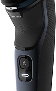 Philips Norelco Shaver for Men Series 3000 Rechargeable Wet/Dry Mens Electric Shavers Electric Razor for Men- Modern Steel Metallic