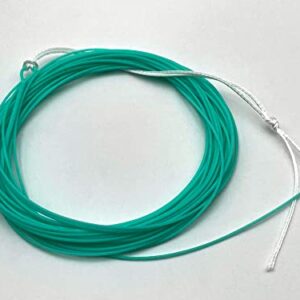 Tapered PVC Floating Tenkara Line (Light Weight with a Stiff Mono-core) (Acid Blue, 12ft Length)