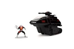 g.i. joe 1:32 h.i.s.s. die-cast car & 1.65" destro figure, toys for kids and adults