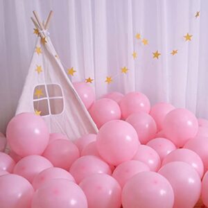 128Pcs Pink Balloon Garland Arch Kit,Hot Pink Baby Pink White Balloons with Heart Lip Lipstick Balloon for Girls Birthday Princess Theme Party Background Bridal Shower Barbie Baby Shower Decorations