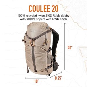 Mystery Ranch Coulee 20 Backpack - Lightweight Hiking Daypack, 20L, L/XL, Stone