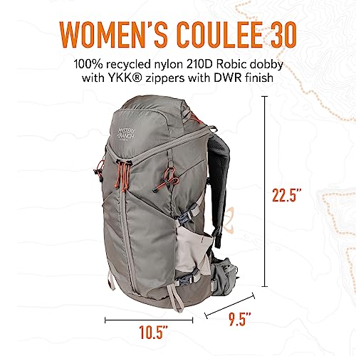 Mystery Ranch Women's Coulee 30 Backpack -Lightweight Hiking Daypack, 30L, XS/S, Pebble