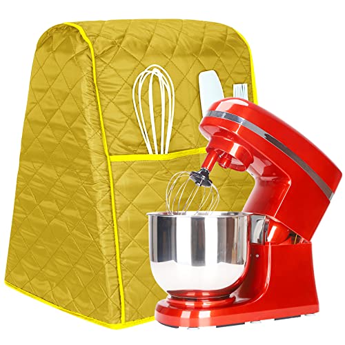 Stand Mixer Dust-proof Cover, Mixer Cover with Organizer Bag Fits All Tilt Head & Bowl Lift Compatible 5-8 Quart Models