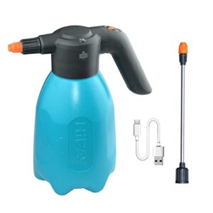 hifay es2-pro electric spray bottle 2l/0.5gallon, portable handheld sprayer spray 60 bottles on a single charge, automatic plant mister for garden, fertilizing, cleaning