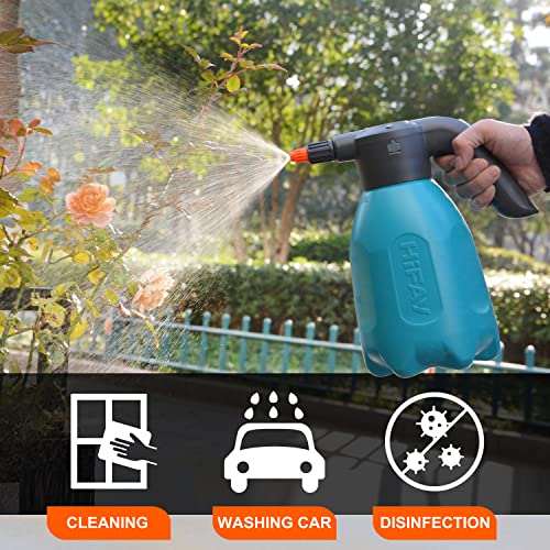 HIFAY ES2-PRO Electric Spray Bottle 2L/0.5Gallon, Portable Handheld Sprayer Spray 60 Bottles On a Single Charge, Automatic Plant Mister for Garden, Fertilizing, Cleaning