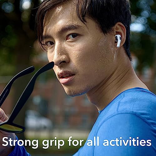 Setex Gecko Grip Anti-Slip Grip Pads Designed for Apple AirPods Pro Gen 2 [Fits in Charging Case] Maximum Sweat Performance (12 Pads)