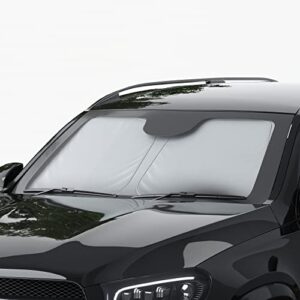 Initial WS Custom Foldable Windshield Sunshade Compatible with 2019 2020 2021 2022 Volvo S60, Made in U.S