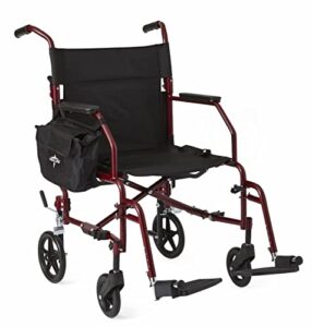 medline industries mds808200kd transport chair