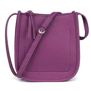 montana west small crossbody shoulder bag for women mini classic satchel handbags lightweight bucket purse,mwc-077pp