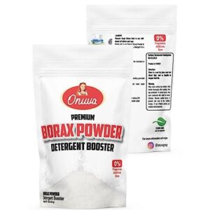 Borax Powder by Onuva, 2LB (907gr),Laundry Booster,Multipurpose Cleaner (Unscented)