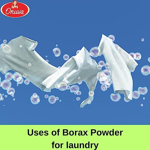 Borax Powder by Onuva, 2LB (907gr),Laundry Booster,Multipurpose Cleaner (Unscented)