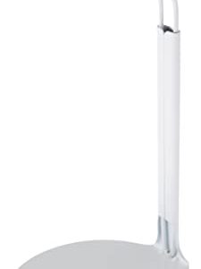 Plymor DSP-5175W White Adjustable Doll Stand, fits 10, 11, and 12 inch Dolls or Action Figures, Waist is 1.75 to 2.25 inches Wide, 5 to 6 inches Around