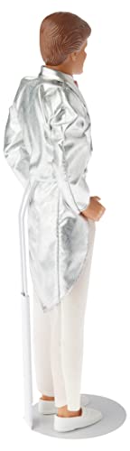 Plymor DSP-5175W White Adjustable Doll Stand, fits 10, 11, and 12 inch Dolls or Action Figures, Waist is 1.75 to 2.25 inches Wide, 5 to 6 inches Around