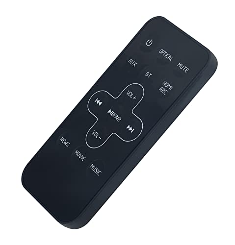 Replace Remote Control fit for TCL Home Theater Sound Bar Alto 5 Alto 5+ Alto 5 Plus TS5000 TS5000-NA TS5010 TS5010-NA