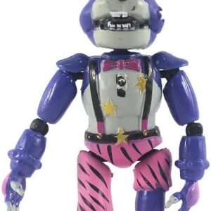 3-Piece FNAF Game-Inspired Action Figures Set - Bonnie Bear, Security Breach, Sundrop Doll - Movable Joints PVC Model Toys & Gifts