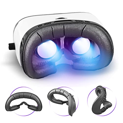 Alpatronix Cooling Facial Interface Compatible with Meta Oculus Quest 2 with 2 Liquid Gel Cooling Soft Face Cover No Fan/No Dry Eye, Lightweight Quest 2 Accessories- VX100