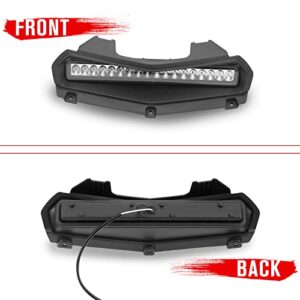 A & UTV PRO LED Hood Scoop Light for Yamaha Wolverine RMAX 1000 RMAX2/ RMAX4 2021 2022 2023, Front Auxiliary Light Bar Daytime Running Light Accessories, Plug-n-Play, 1PC