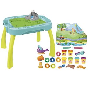 Play-Doh All-in-One Creativity Starter Station Activity Table, Preschool Toys for 3 Year Old Boys & Girls & Up, Starter Sets