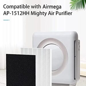 Fil-fresh Airmega AP-1512HH Filter Replacement for Coway Air Purifier