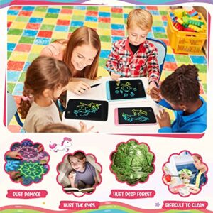 20 Pcs LCD Writing Tablet for Kids 6.5 Inch Colorful Doodle Board LCD Writing Board Kids Portable Electronic Drawing Board Erasable Drawing Pad Reusable Writing Pad for Kid Educational Learning