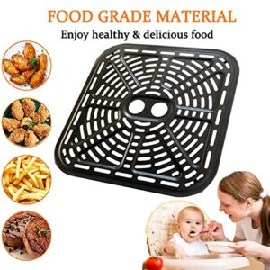 Air Fryer Grill Pan for 6.8QT COSORI Air Fryers, 9.02IN Square Upgraded Air Fryer Grill Crisper Plate Tray, Air Fryer Griller Rack Grate Grid Insert Pan for 6.8 Quart COSORI Air Fryers, Nonstick