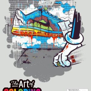 Sneaker Coloring Book: Urban, Classic, Retro, Air Max Sneakers, and Much More, for Adults, Teens, Boys and Girls