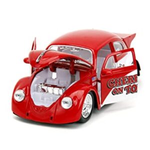 Punch Buggy Slug Bug 1:24 1959 Volkswagen Drag Beetle Die-Cast Car, Toys for Kids and Adults