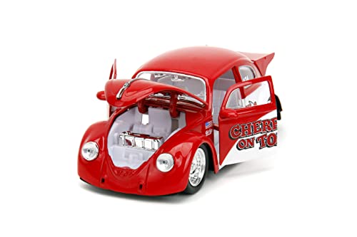 Punch Buggy Slug Bug 1:24 1959 Volkswagen Drag Beetle Die-Cast Car, Toys for Kids and Adults