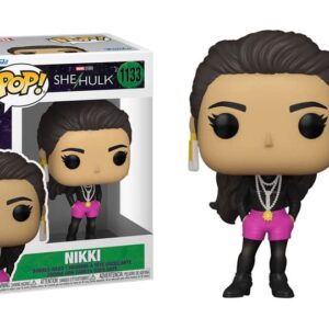 POP Marvel: [She Hulk] Attorney at Law - Nikki Funko Vinyl Figure (Bundled with Compatible Box Protector Case), Multicolor, 3.75 inches