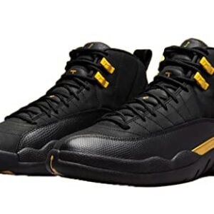 Jordan mens 12 Retro Black Taxi / CT8013 071, Black/Gold, 11