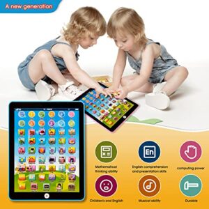 STOULKD Kids Tablet -Learning Pad,with 6 Games to Learn Music/Words/Learning Letters / Alphabet,Education Tablet for Kids for Boys & Girls 3 Years Up…