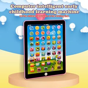 STOULKD Kids Tablet -Learning Pad,with 6 Games to Learn Music/Words/Learning Letters / Alphabet,Education Tablet for Kids for Boys & Girls 3 Years Up…