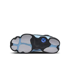 Nike Air Jordan 13 Retro Big Kids' Shoes (Black/White/University Blue, us_Footwear_Size_System, Big_Kid, Numeric, Medium, Numeric_7)