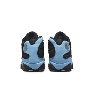 Nike Air Jordan 13 Retro Big Kids' Shoes (Black/White/University Blue, us_Footwear_Size_System, Big_Kid, Numeric, Medium, Numeric_7)