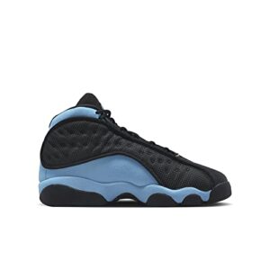 Nike Air Jordan 13 Retro Big Kids' Shoes (Black/White/University Blue, us_Footwear_Size_System, Big_Kid, Numeric, Medium, Numeric_7)