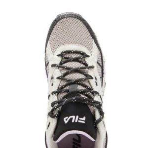 Fila Women's Lace-Up Athletic Trail Sneaker, Hiking & Trekking Shoes (TAN/Black/Lilac, us_Footwear_Size_System, Adult, Women, Numeric, Medium, Numeric_9)
