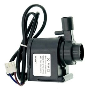 ap1200 ac 220v-240v commercial large flowing ice maker water pump small circulation submersible pump fit for hzb-30f,hzb-38f,hzb-32,hzb-45,hzb-65,hzb-90,hzb-120,hzb-160 ice maker 50hz 8.5w hmax:0.65m