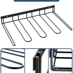 PrimZooty Boot Rack Wader Hanger Wall Mount - (1PACK) Sturdy Metal Tall-Boot Holder, Boot Drying Rack for Closet, Entryway, Outdoor