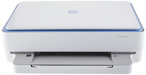 HP Envy 6065e Wireless Color All-in-One Printer with 6 Months Free Ink (223N1A) (Renewed Premium), White