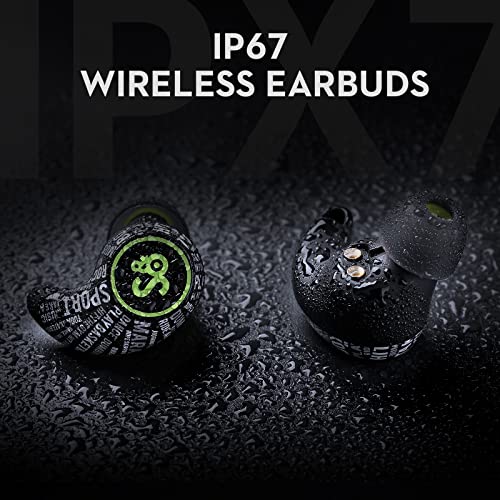 mifo S Active Noise Cancelling True Wireless Earbuds, Bluetooth 5.2 Wireless Sport Headphones, ENC Noise Cancelling, IP67 Waterproof Wireless Earbuds with 3 Modes, Built-in 6 Microphone(Black)