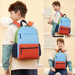 SHENHU Waterproof Kids Backpack Lightweight Kindergarten SchoolBag Bookbag Preschool Bag with Buckles,Laces for Boy Girl