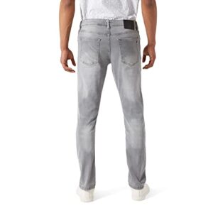 DKNY Jeans for Men - Premium Soft Slim Fit Mens Stretch Jeans Grey Mist