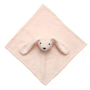 Lambs & Ivy Pink Bunny Soft Baby/Child/Toddler Plush Lovey Security Blanket