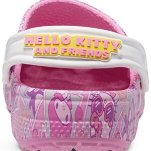 Crocs Unisex Classic Hello Kitty Clog, Pink, 7 US Men