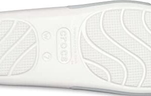 Crocs Women's Splash Slides Sandal, White, 6